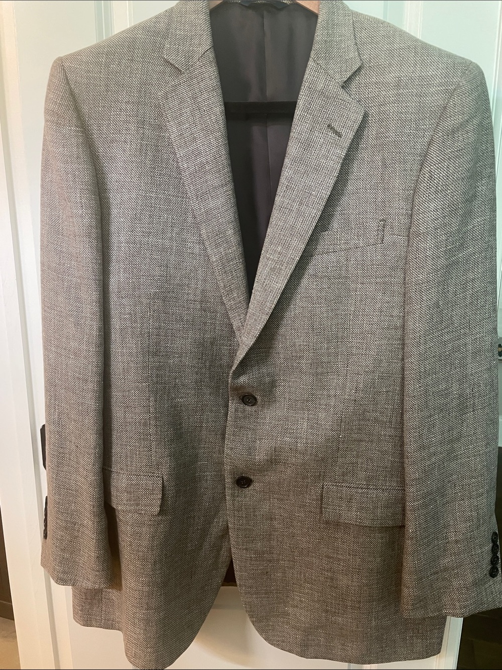 Brooks Brothers Gray Textured Sport Coat